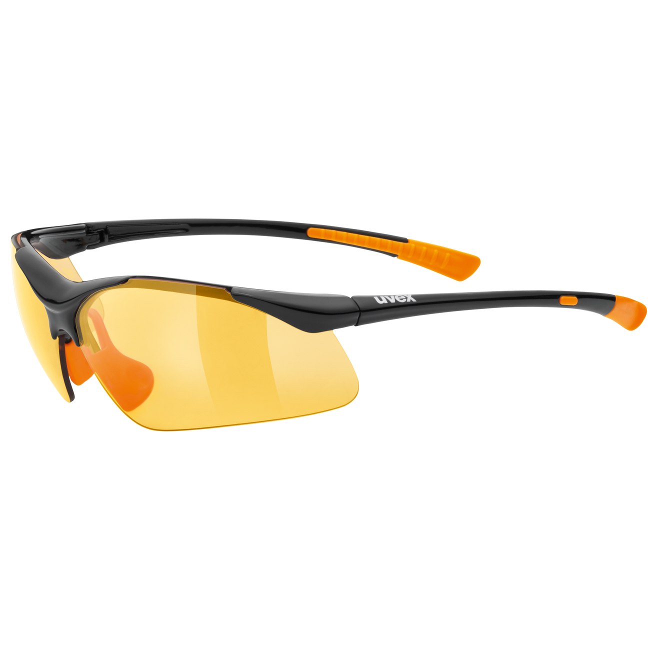 Produktbild von Uvex sportstyle 223 Brille - black orange/litemirror orange