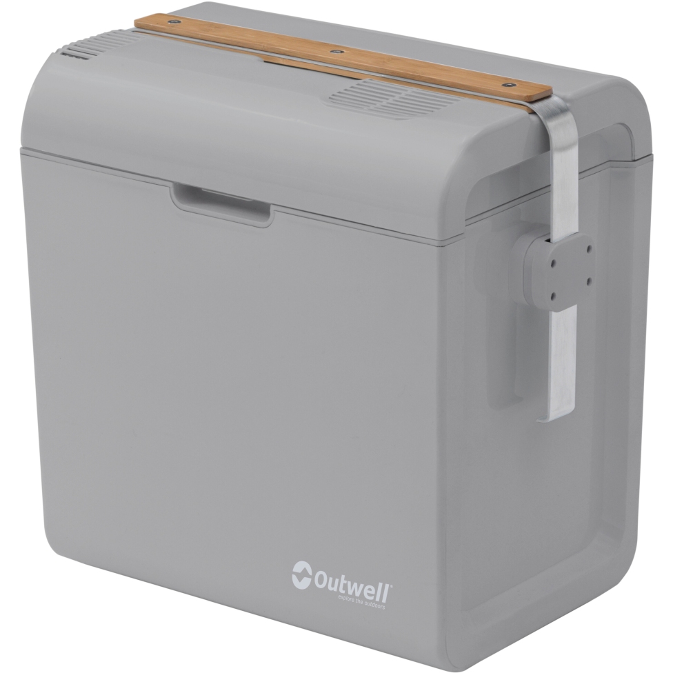 Picture of Outwell ECOlux 24 Light Grey Cooler Box - 12V/230V - Grey