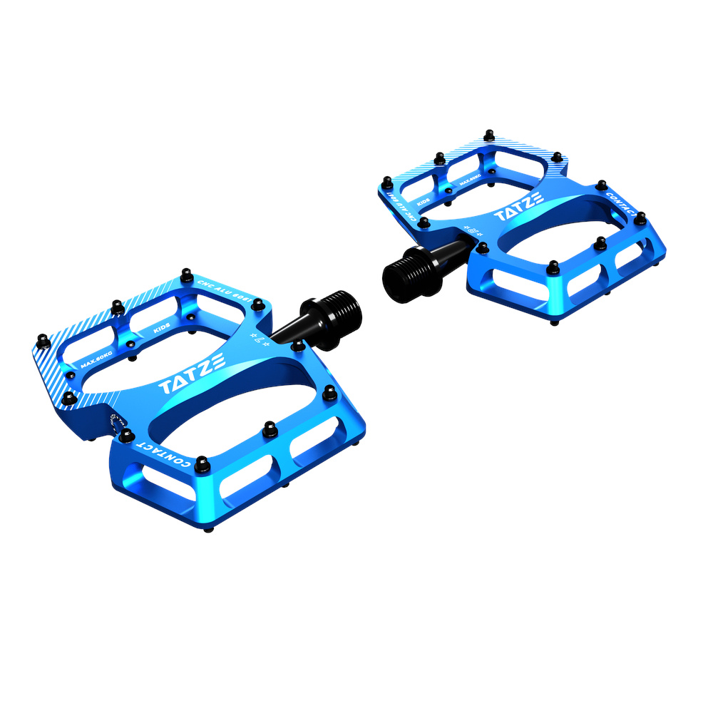 Zdjęcie: Tatze CONTACT CNC Kids Flat Pedals - blue