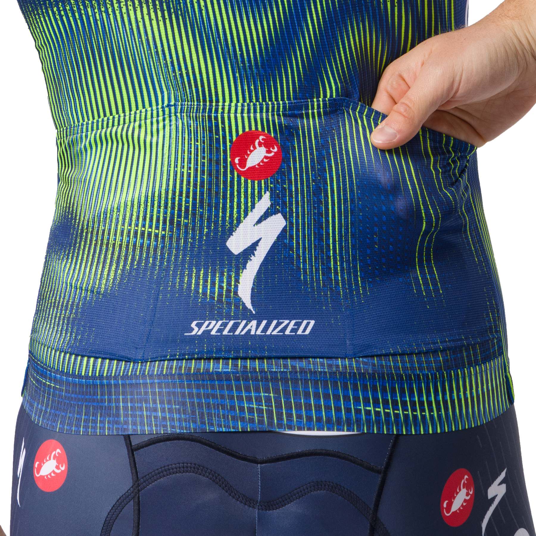 Castelli Aero Race 8S Jersey Team Soudal Quick-Step Men - blue