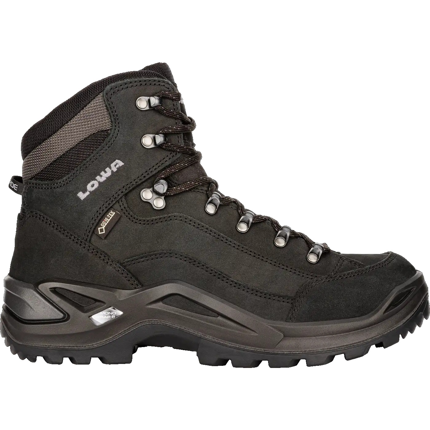 Picture of LOWA Renegade GTX Mid Men&#039;s Mountaineering Shoes - deep black