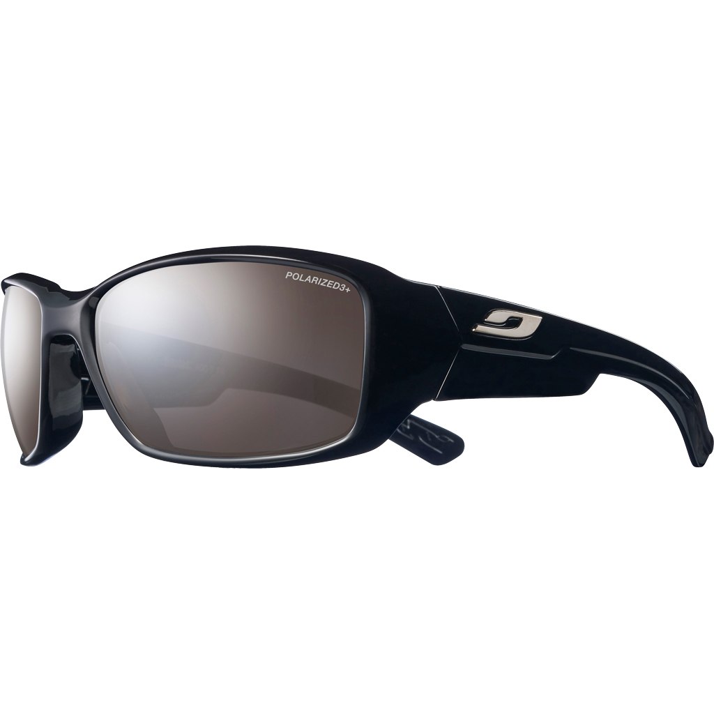 Picture of Julbo Whoops Spectron 3 Polarized Women Sunglasses - Black Glossy / Grey Flash Silver
