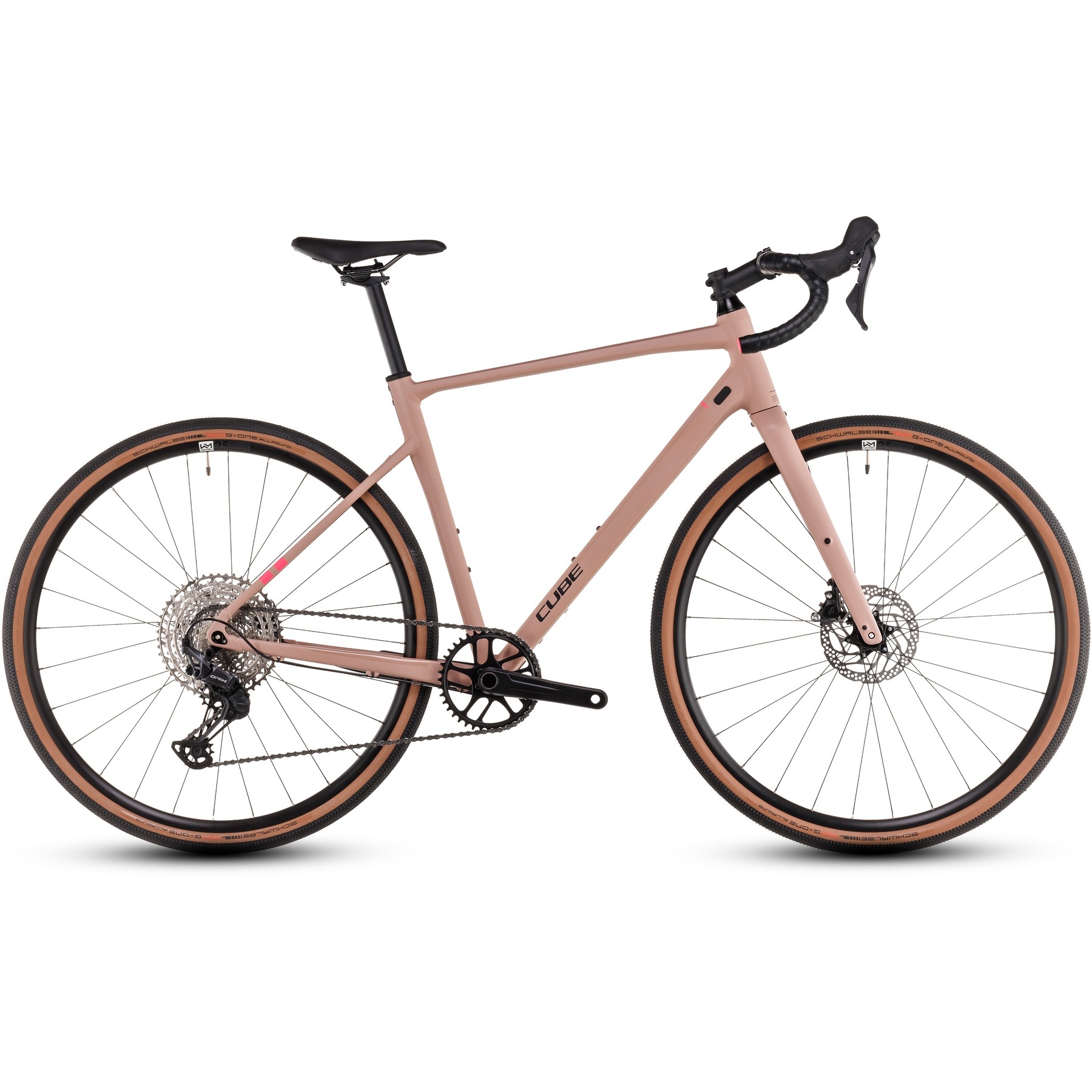 Produktbild von CUBE NUROAD EX - Gravel Bike - 2025 - blushrose / black