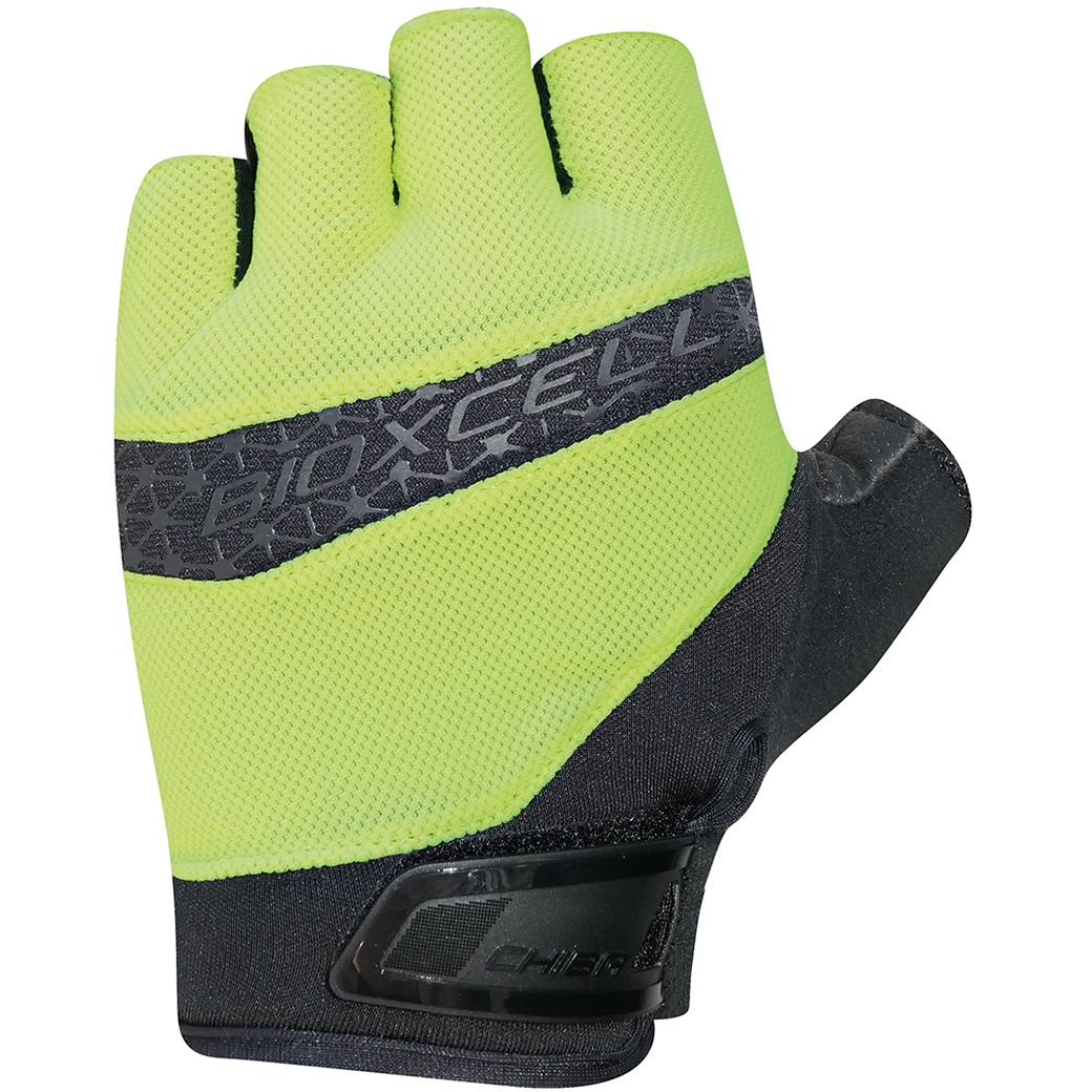 Image of Chiba BioXCell Pro Bike Gloves - neon yellow
