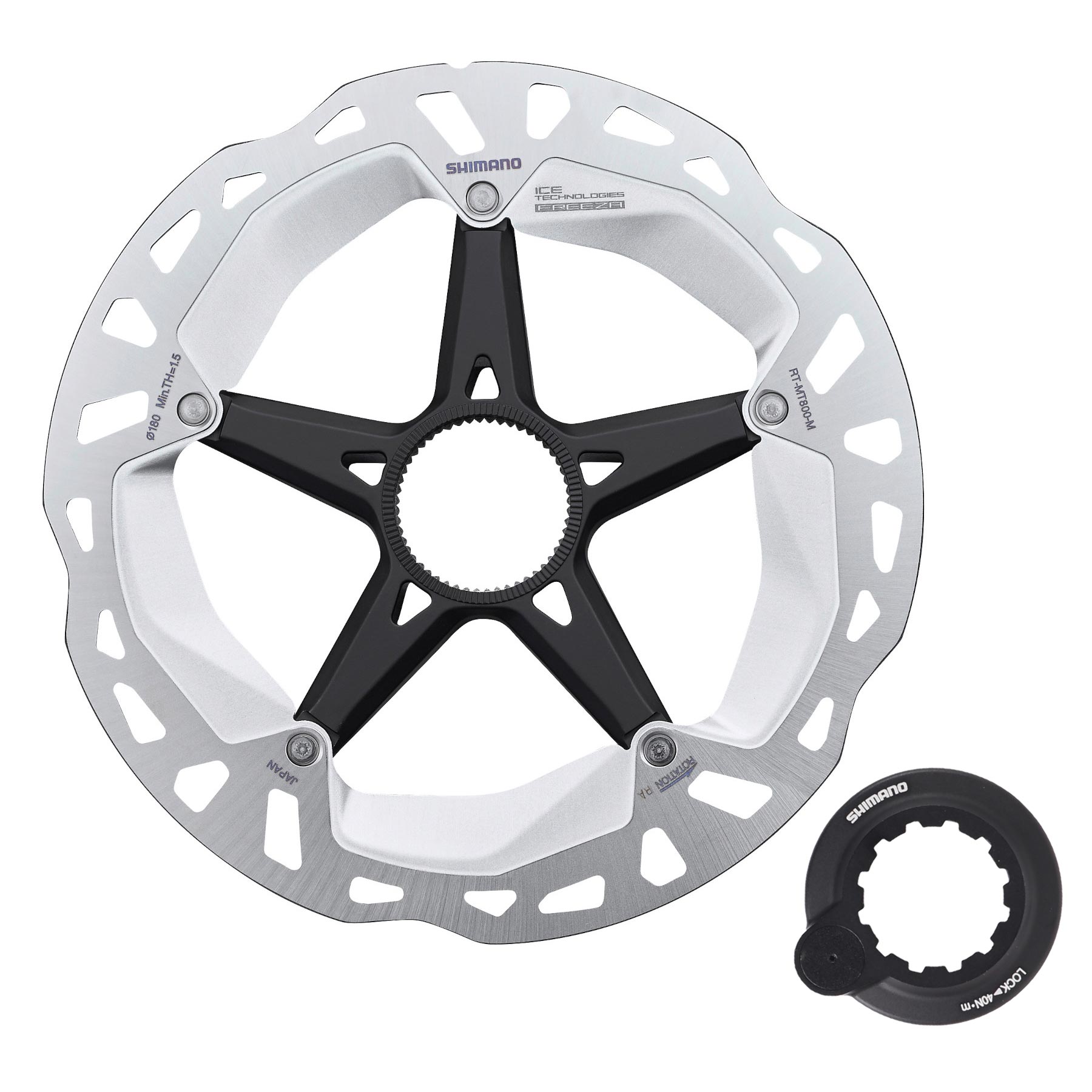 Rotore Freno Shimano XTR RT-MT905 – 6 Bulloni, ICE TECHNOLOGIES FREEZA, 203/180mm