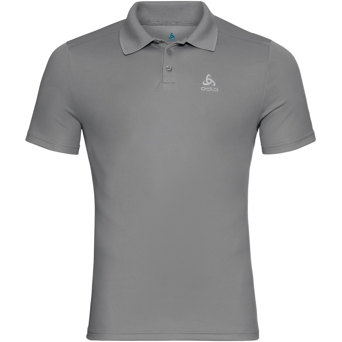 Produktbild von Odlo F-Dry Poloshirt Herren - odlo steel grey