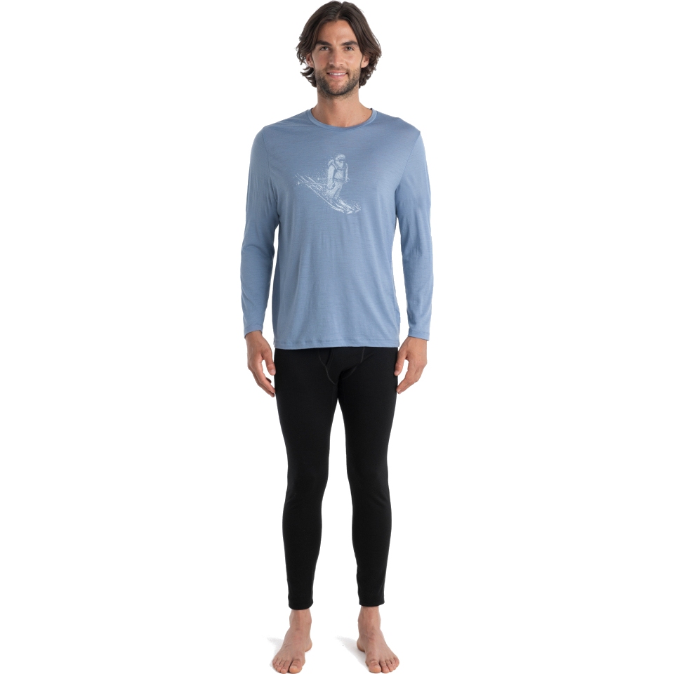 Men's Merino Tech Lite II Long Sleeve T-Shirt Skiing Yeti