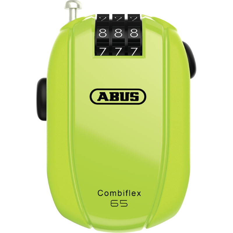 Productfoto van ABUS Combiflex StopOver 65 Kabelslot - neon