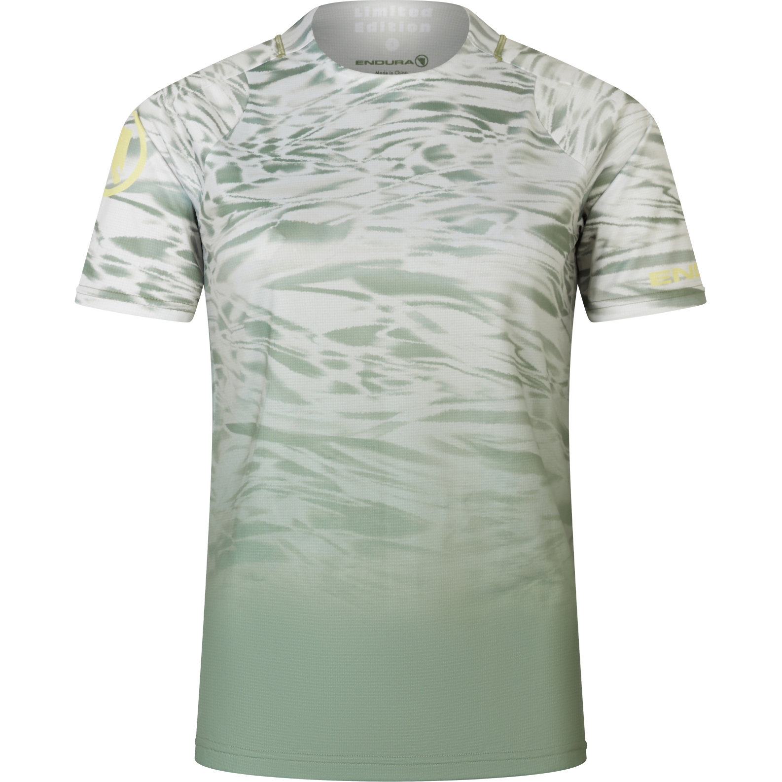 Picture of Endura Marble Ltd Printed Short Sleeve Tee Women - machair green