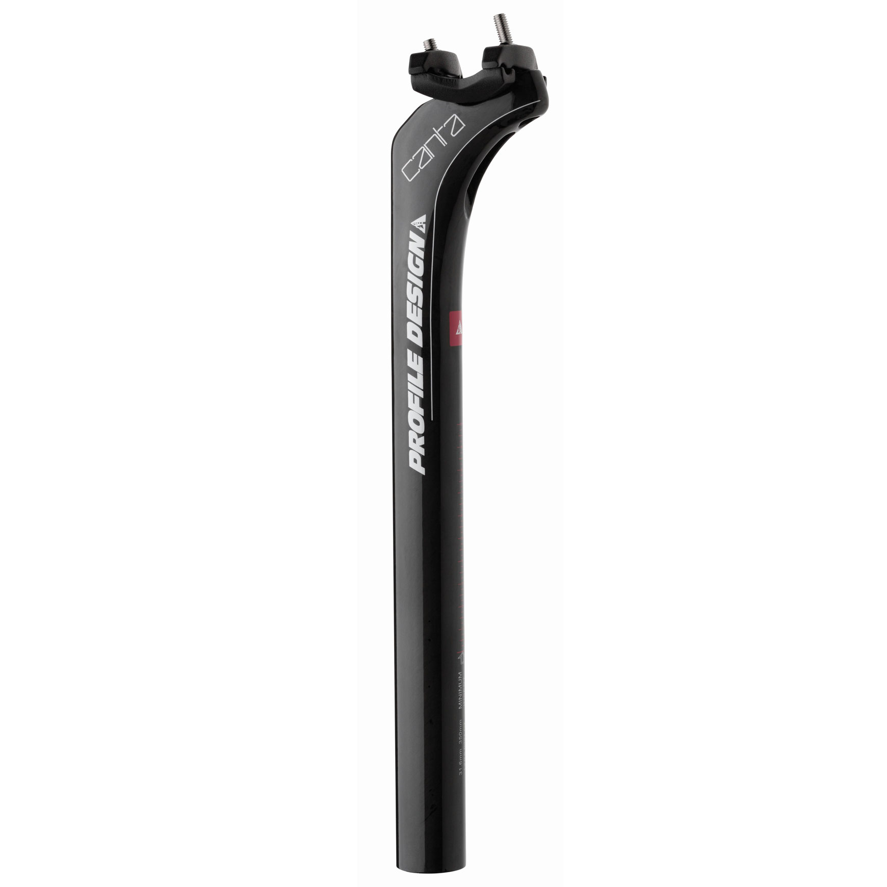 Picture of Profile Design Canta Carbon Seatpost - gloss carbon black