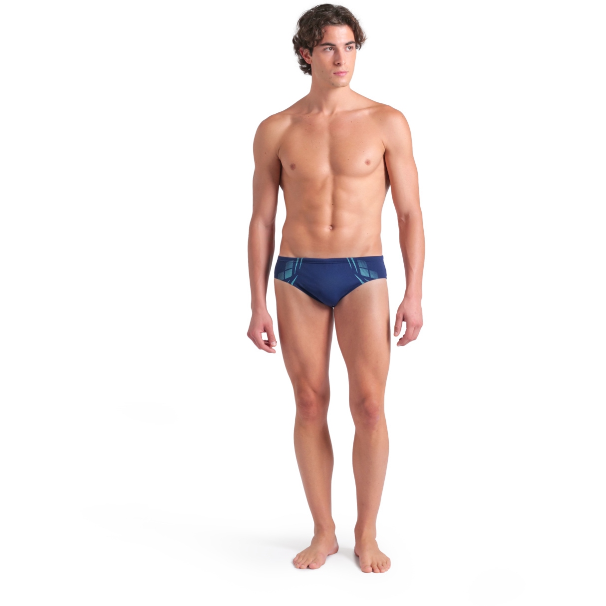 arena Performance Poseidonia Swim Briefs Men - Navy/Water