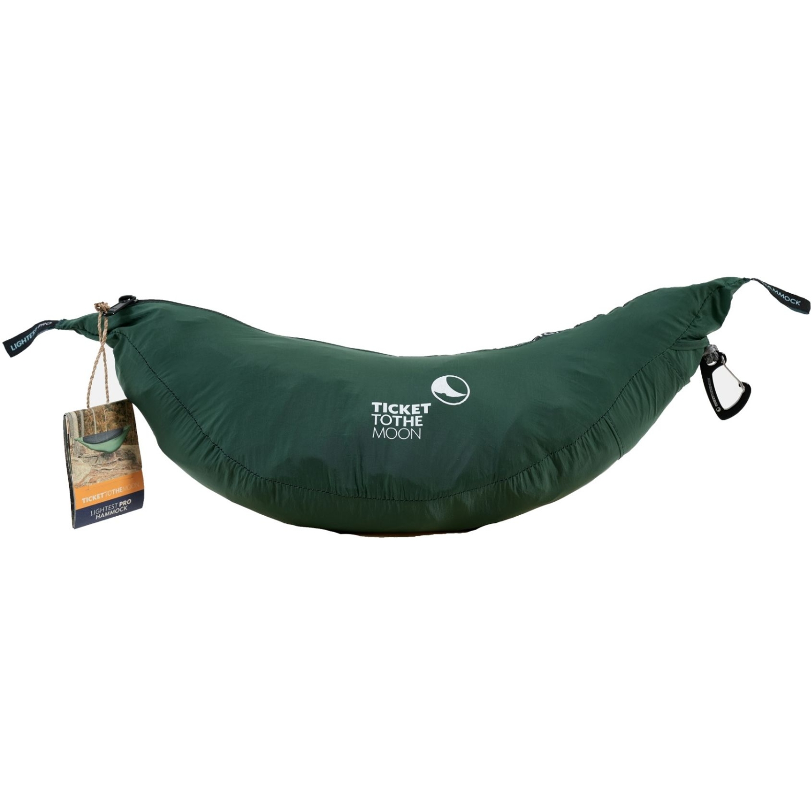Ticket To The Moon Lightest Pro Hammock - Forest Green | BIKE24