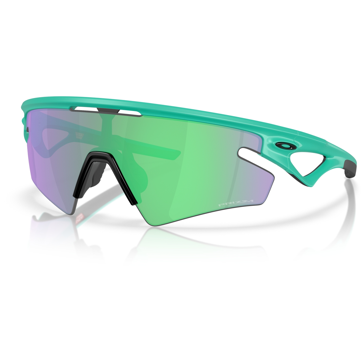 Oakley Sphaera Slash Glasses - Matte Celeste/Prizm Road Jade