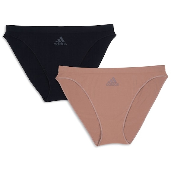 adidas Sports Underwear Low Rise Bikini Bottom Women - 2 Pack - 961-assorted