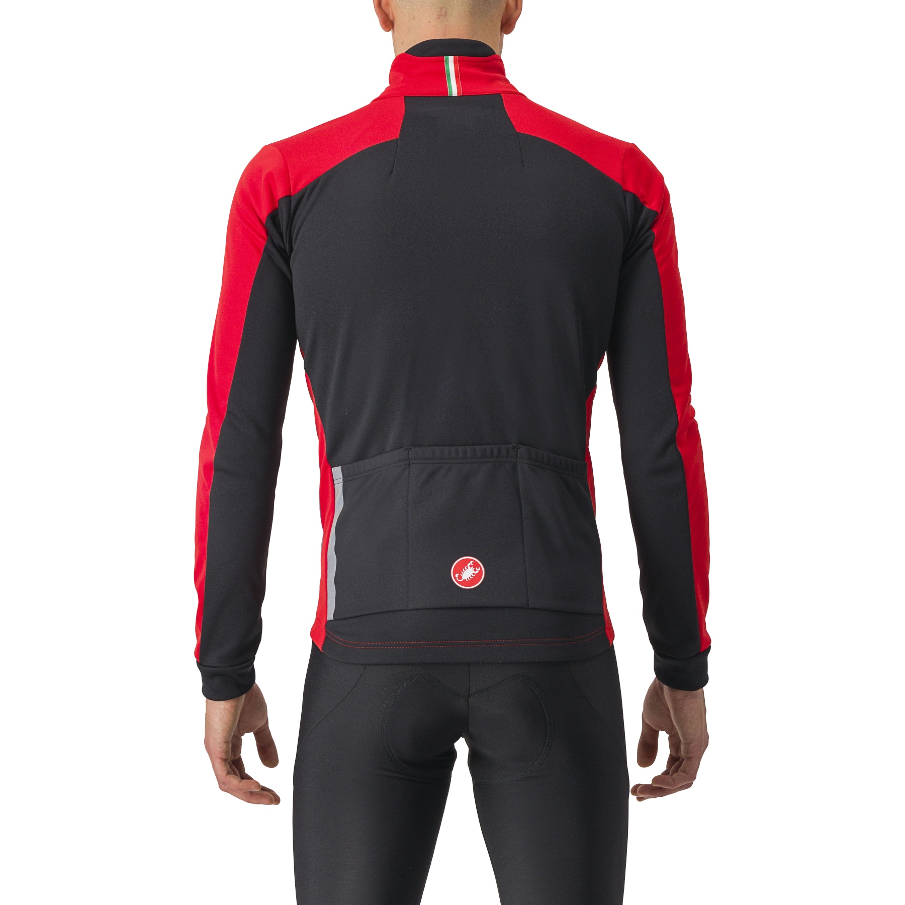 CASTELLI ENTRATA JACKET レッド/ブラックライト M Castelli Entrata Jacket Men - red/black light black 023 | BIKE24