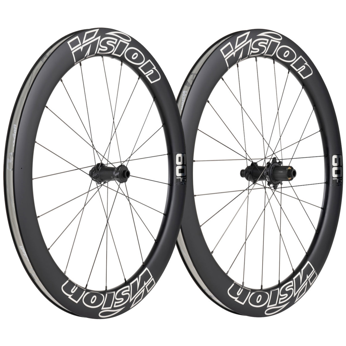 Produktbild von Vision Metron 60 SL Silver Edition Laufradsatz - 28&quot; | Carbon | Clincher | Centerlock - 12/15x100mm | 12x142mm - Shimano HG-EV