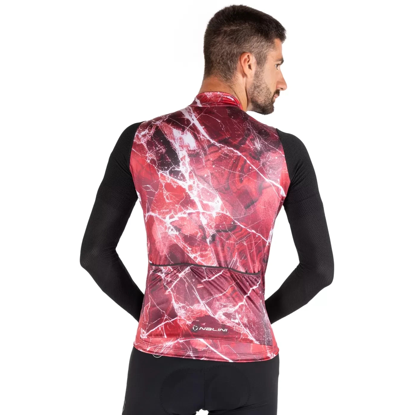 Maillot de cyclisme à manches courtes pour femme Nalini - Maillot de cyclisme Rouge