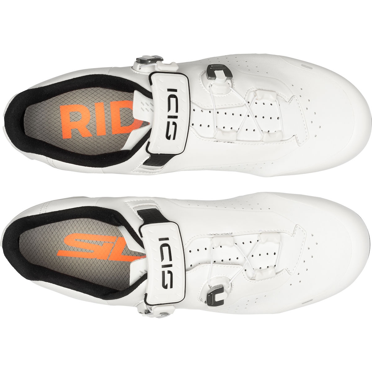 Sidi Genius X Microfiber Road Cycling Shoes - White | BIKE24