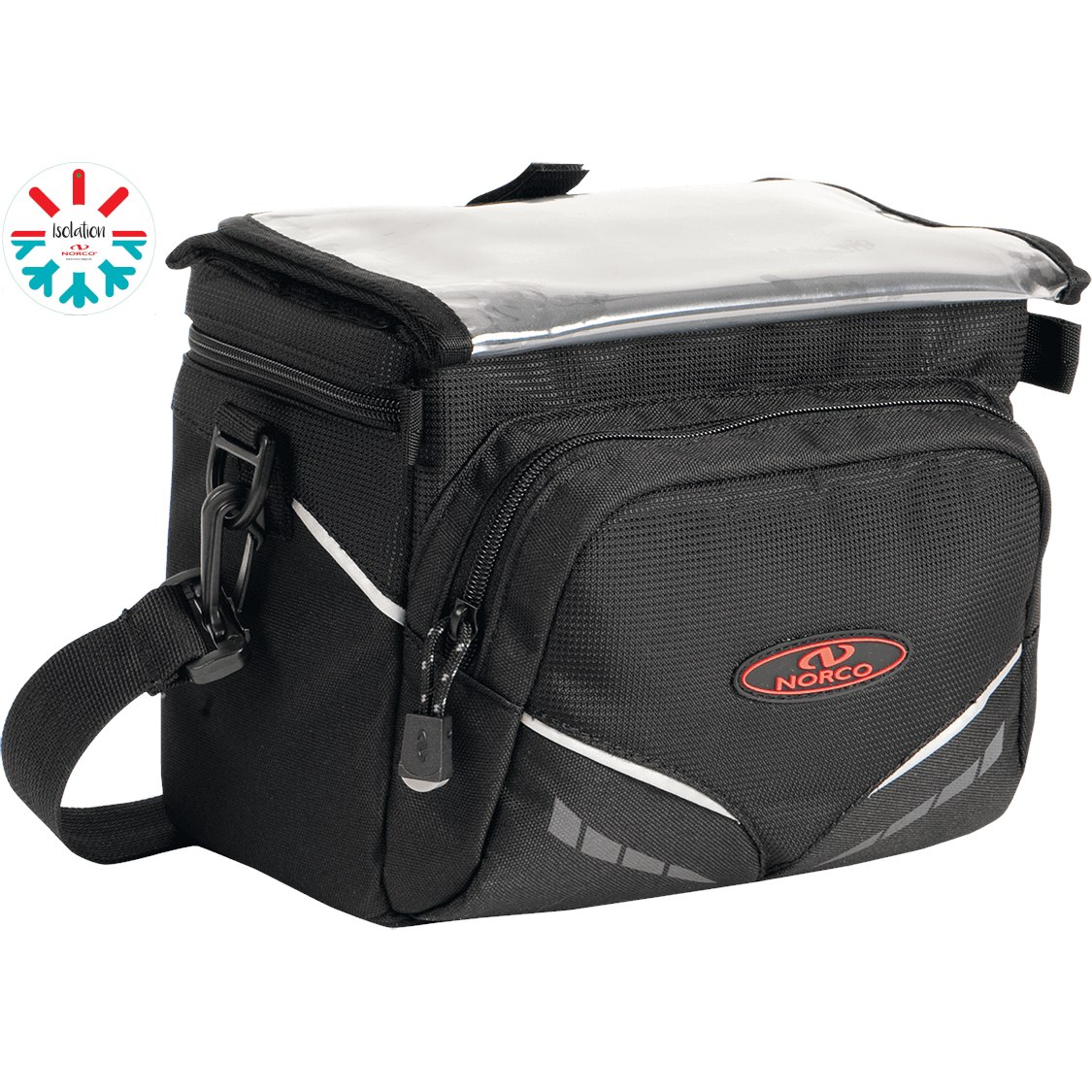 Image of Norco Canmore Handlebar Bag Iso 0243AI - 7.5L - black