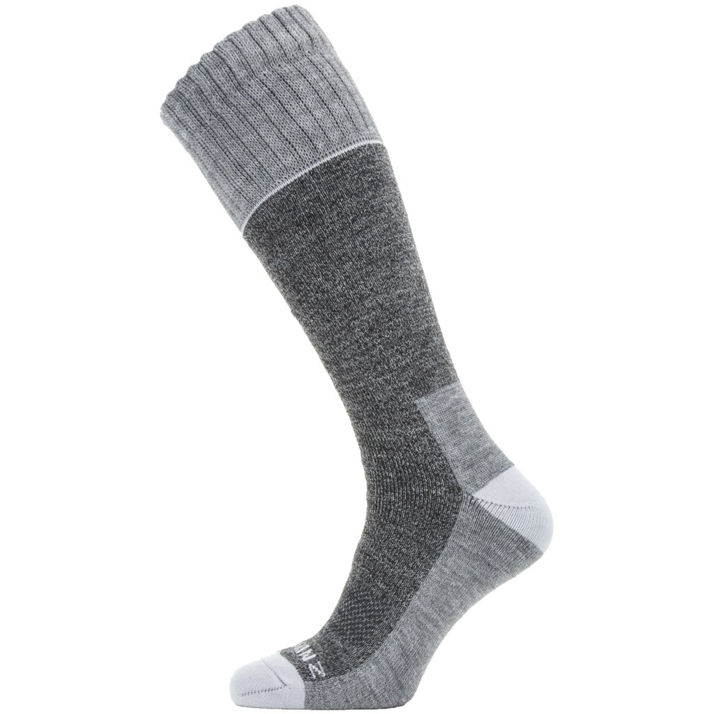 Produktbild von SealSkinz Solo QuickDry Knielange Socken - Grau