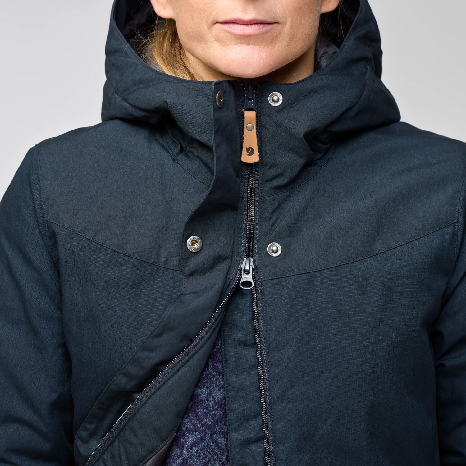 Fjällräven Stina Padded Jas Dames - port | BIKE24