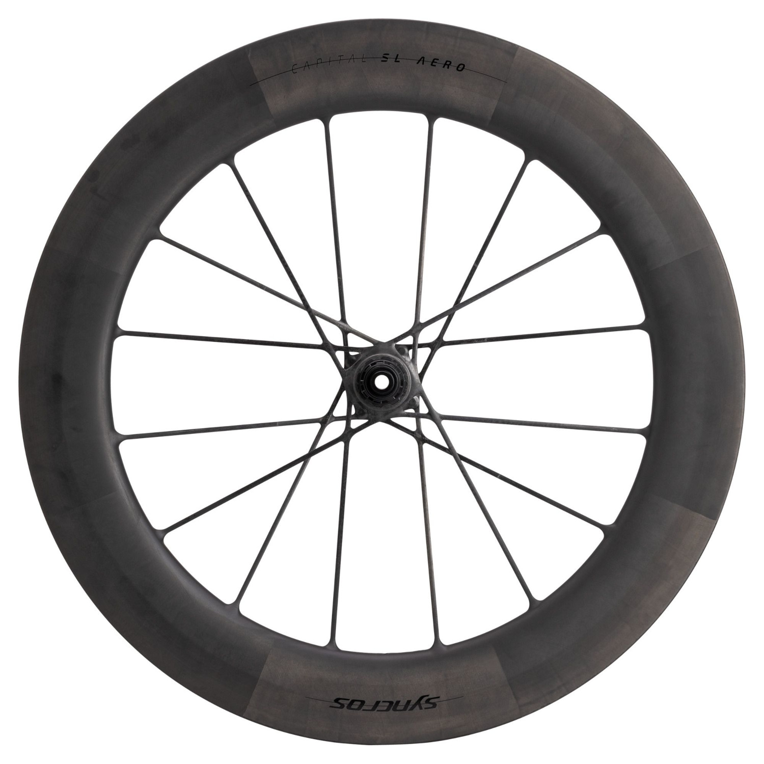 Photo produit de Syncros Roue Arrière - Capital SL Aero - 28&quot; | Carbon | Hookless | Centerlock | 12x142mm - 80mm | SRAM XDR