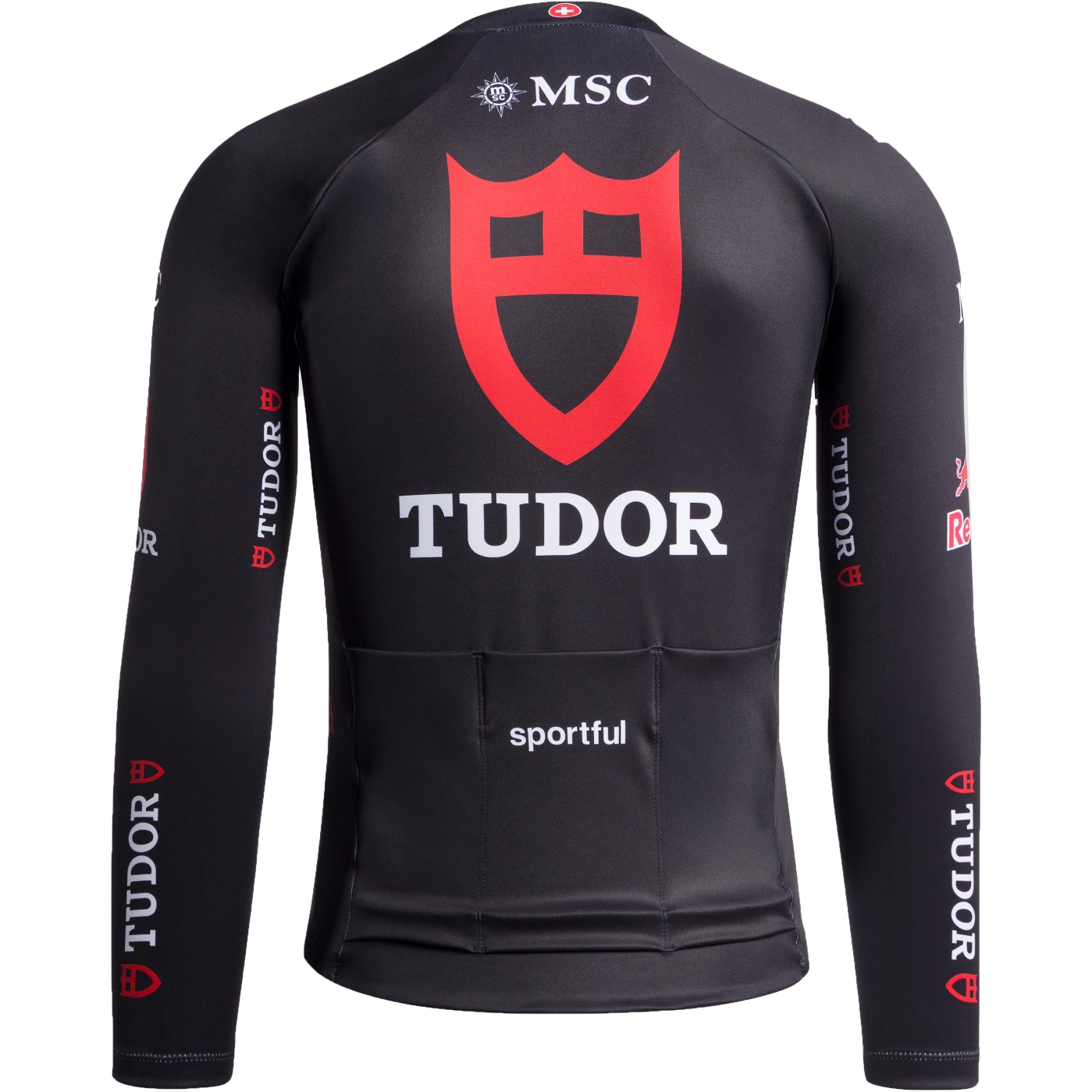 Sportful Tudor SuperNovaチャンピオンジャージXXL Sportful Team Tudor Supernova Long Sleeve Thermal Jersey Men - 002