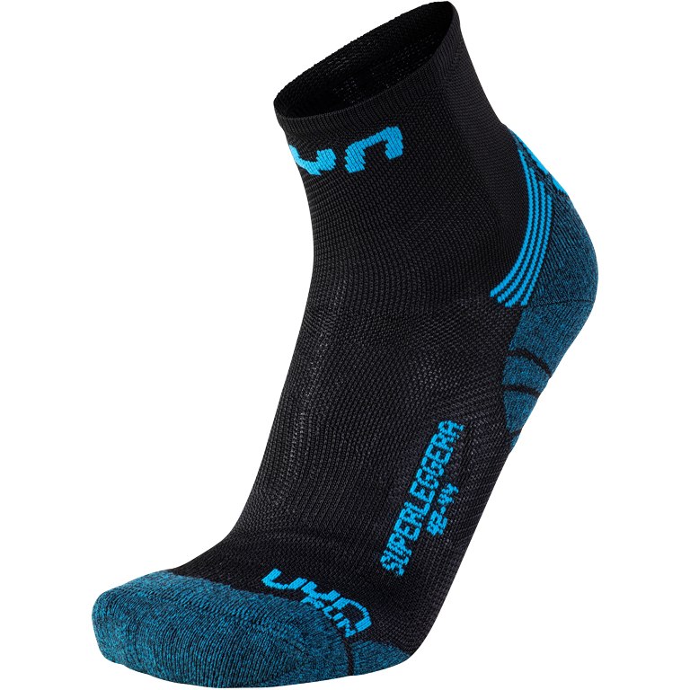 Picture of UYN Run Superleggera Socks - Black/Indigo