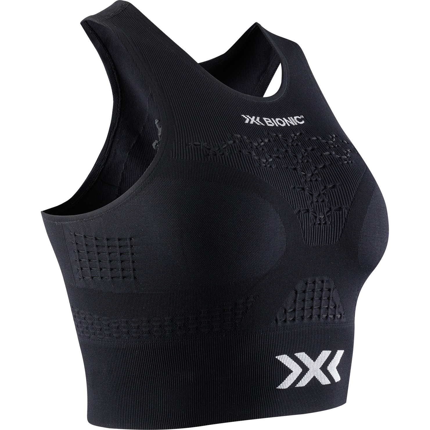 Picture of X-Bionic Energizer 4.0 Fitness Crop Top Women - black/white