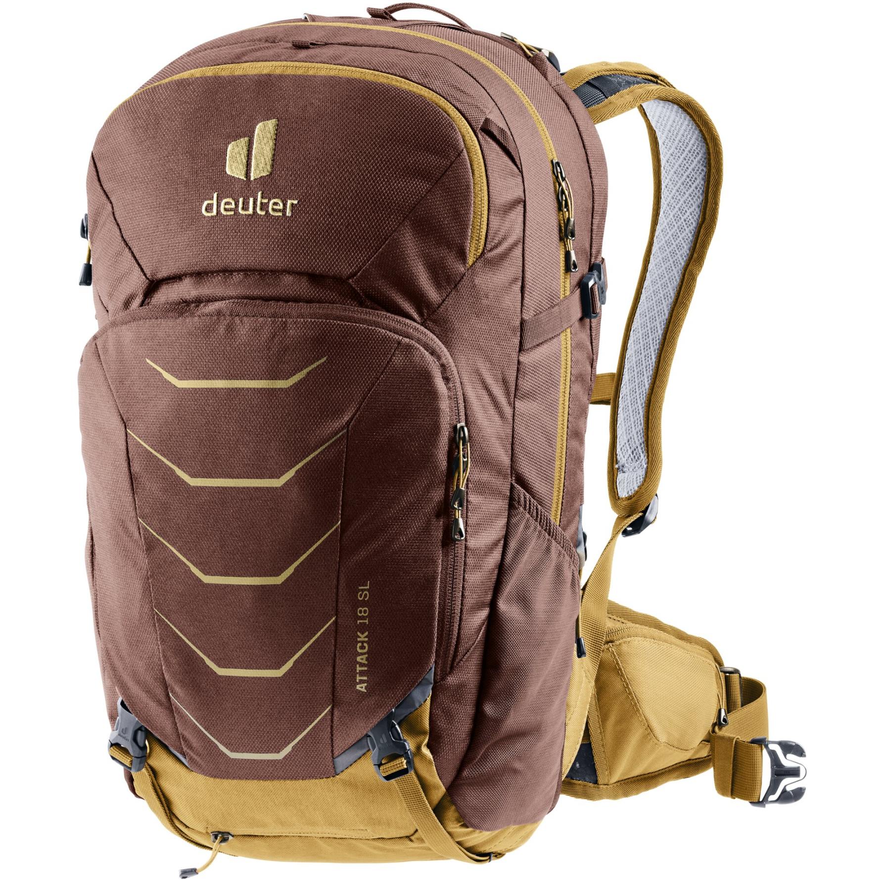 Picture of Deuter Attack 18 SL Protector Backpack Women - raisin-almond