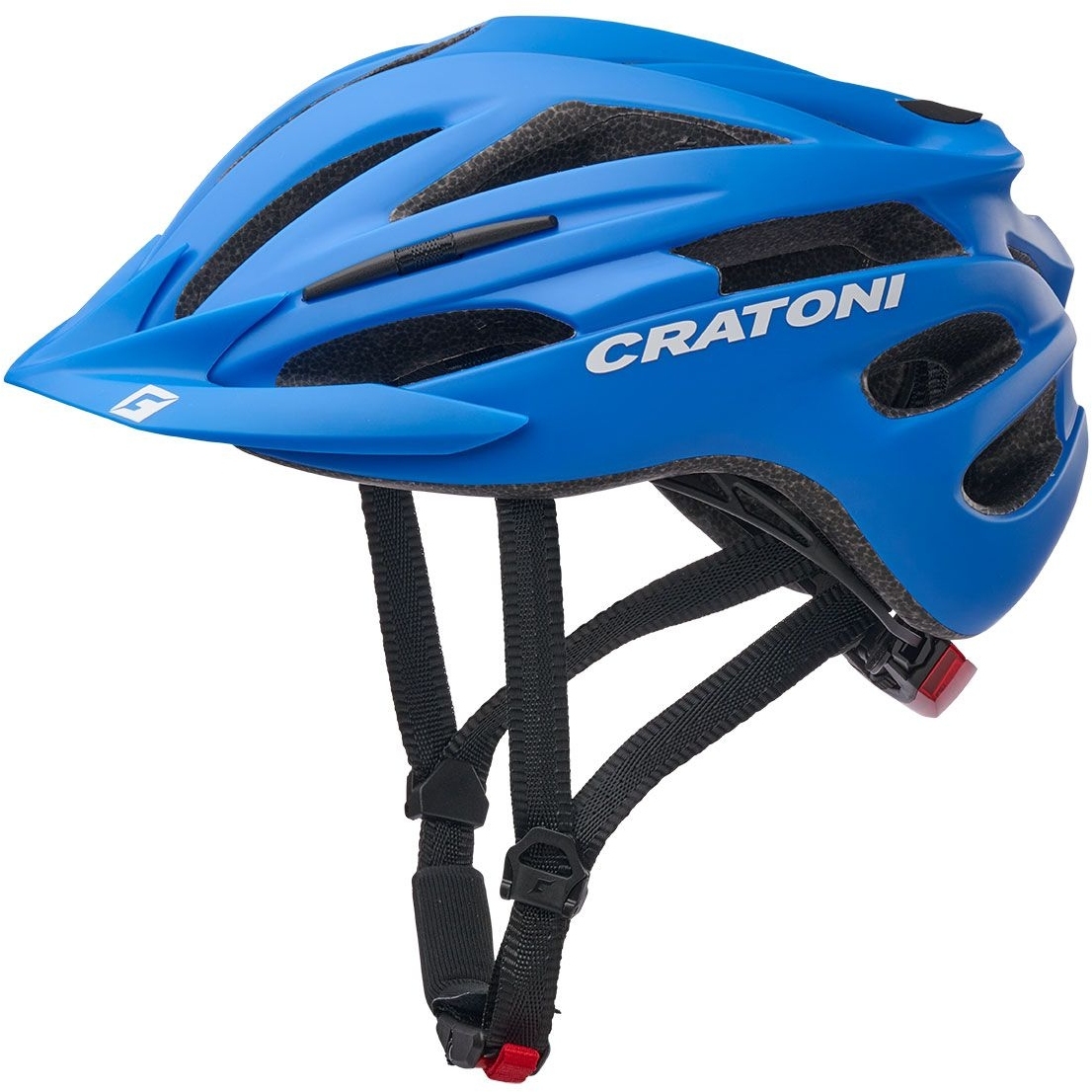 Produktbild von CRATONI Pacer Jr. Jugend Fahrradhelm - blue-white matt