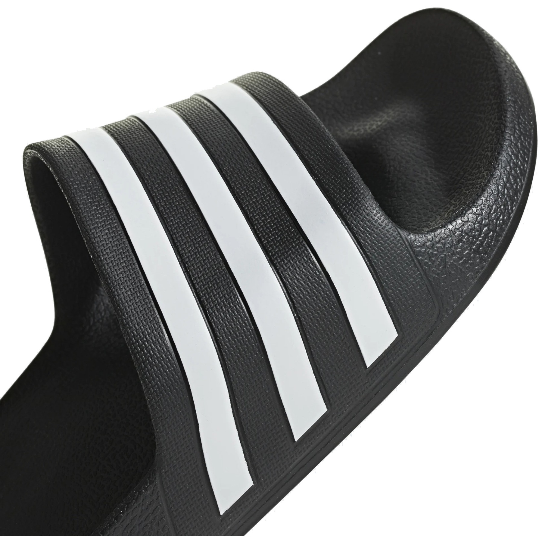 Badeschuhe Aqua white/core core black/cloud Adilette adidas - black F35543