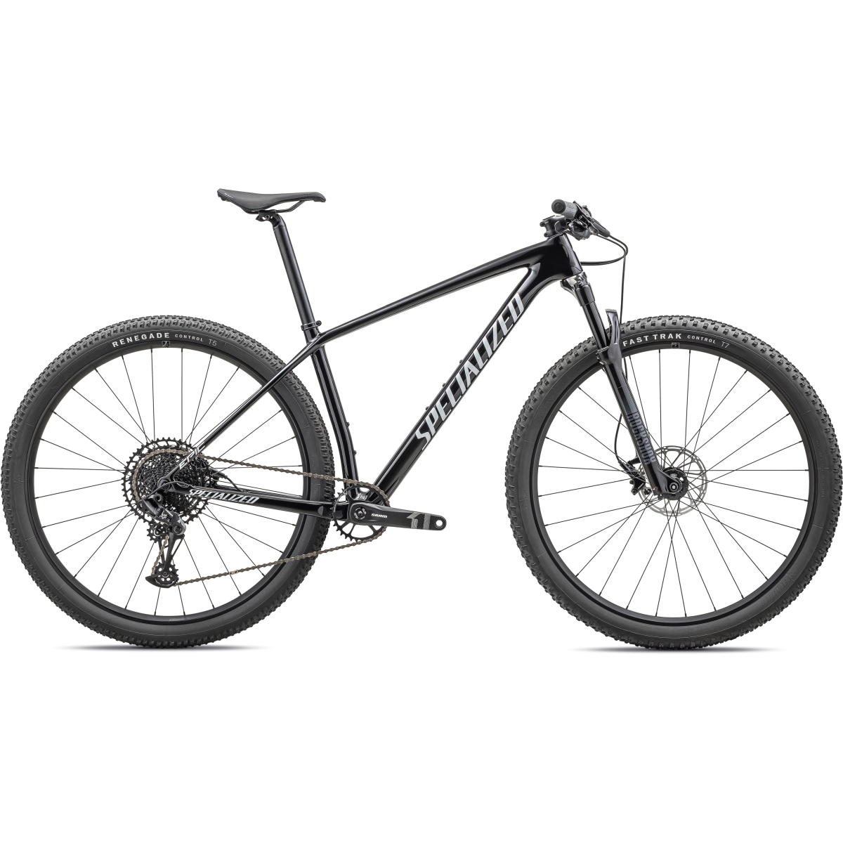 Productfoto van Specialized EPIC HT - 29&quot; Carbon Mountainbike - 2023 - gloss tarmac black / abalone