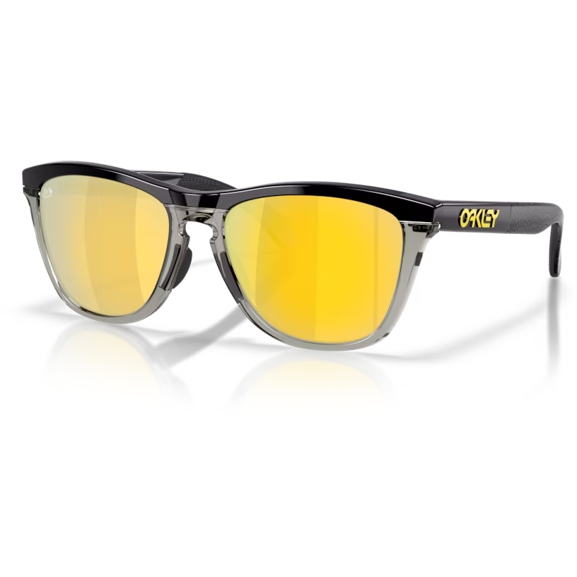 Очки серии Oakley Frogskins - 2025 Tour De France™ - Матово-черные/поляризованные Prizm 24K - OO9284-1855