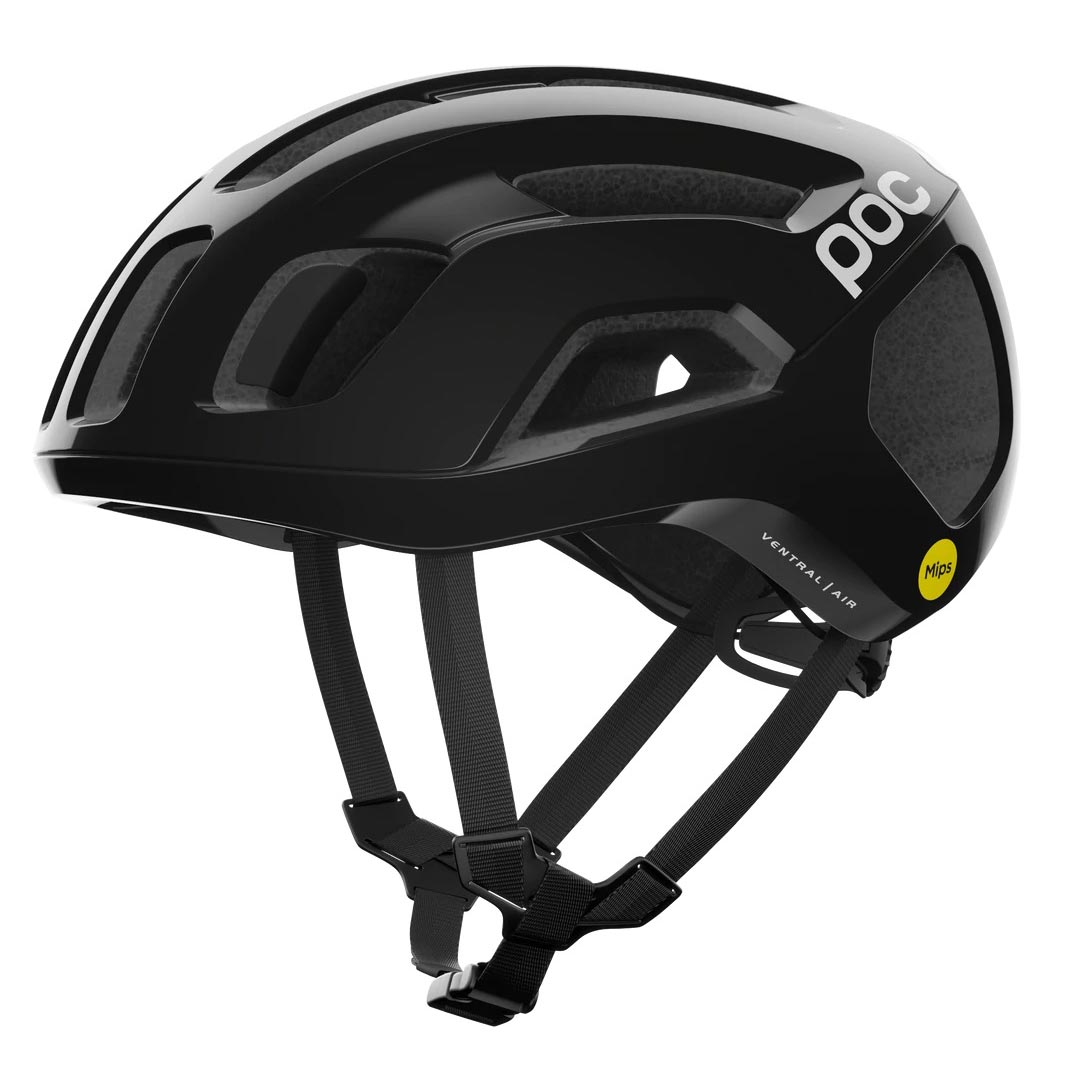 Picture of POC Ventral Air MIPS Helmet - 1002 Uranium Black