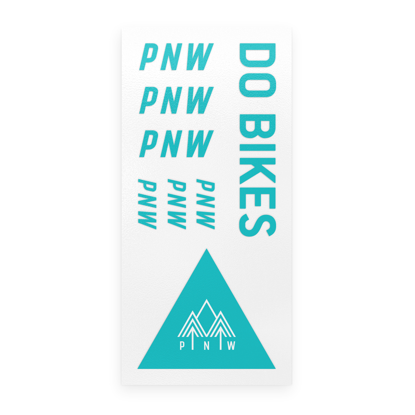Picture of PNW Components Loam Transfer Decal Kit - seafoam teal