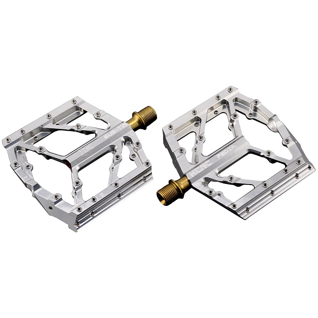 Picture of KCNC Pedia Platform Pedals - Stainless Steel Axle - silver