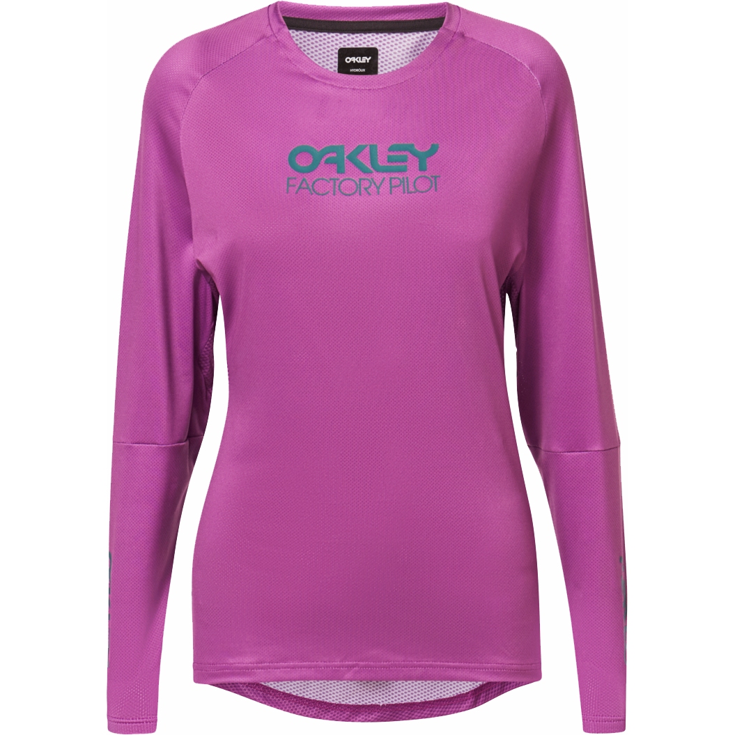 Produktbild von Oakley Factory Pilot ll Langarmtrikot Damen - Ultra Purple