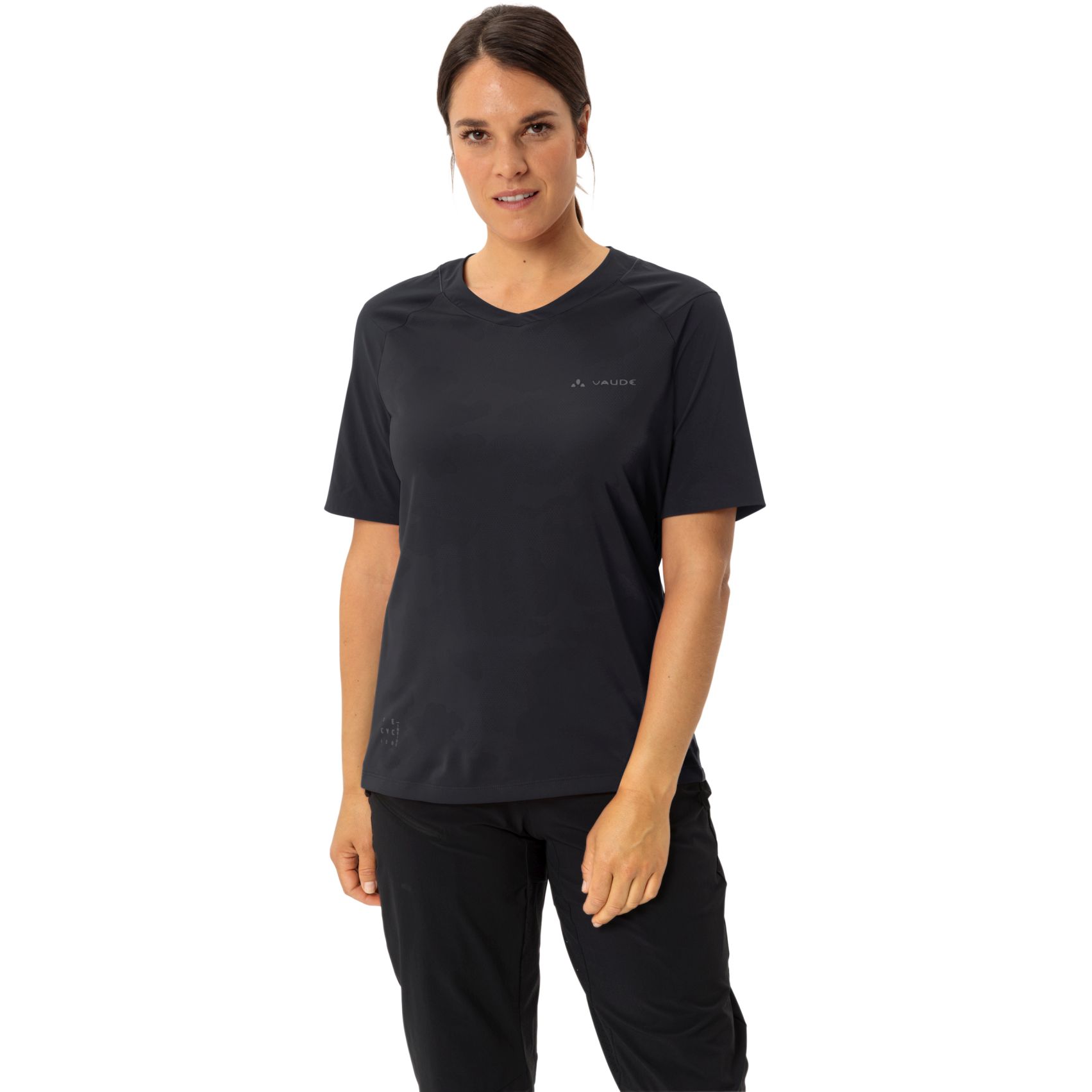 Produktbild von Vaude Moab PRO Kurzarmshirt Damen - schwarz
