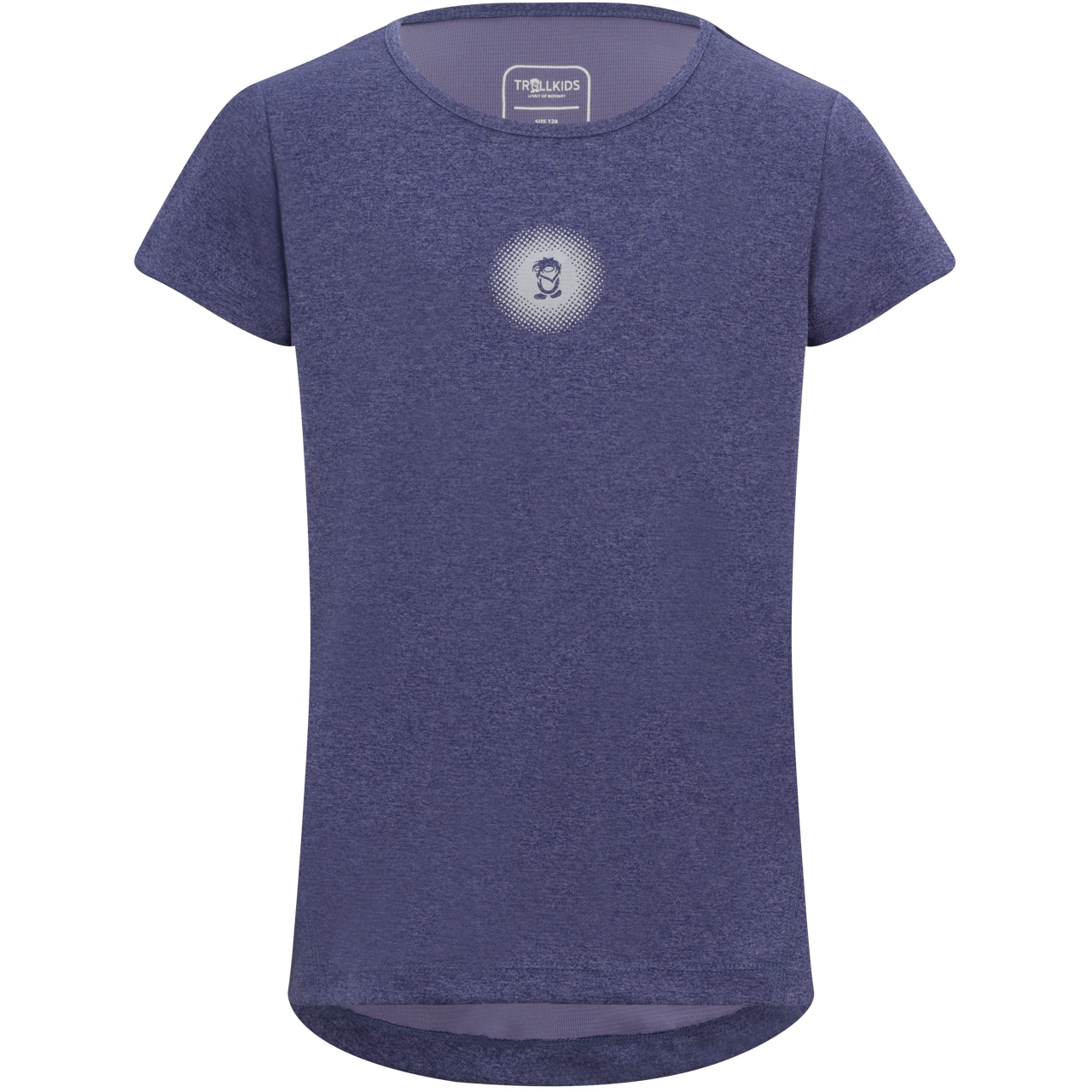 Produktbild von Trollkids Preikestolen T-Shirt Mädchen - violet blue