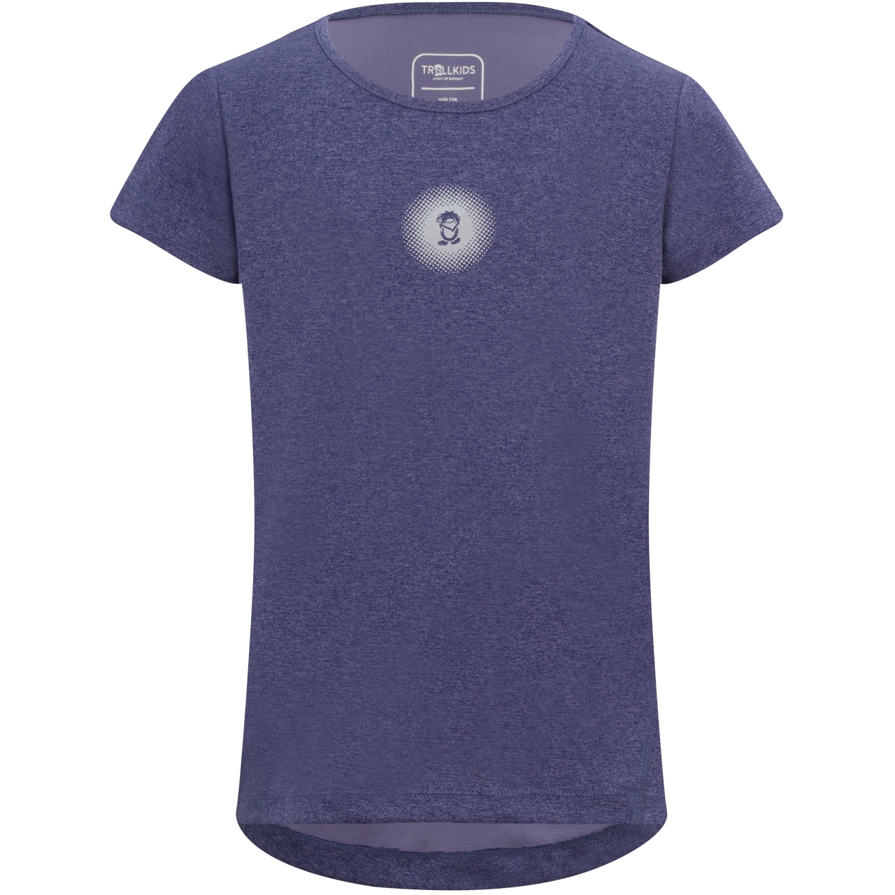 Picture of Trollkids Preikestolen T-Shirt Girls - violet blue