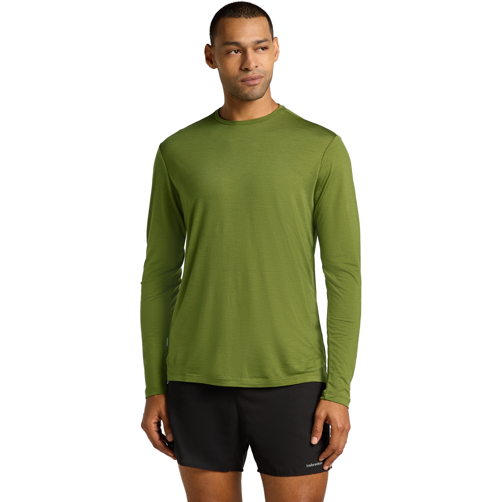 Foto de Icebreaker Camiseta de Manga Larga Hombre - Merino 125 Cool-Lite™ Sphere III - Sphagnum