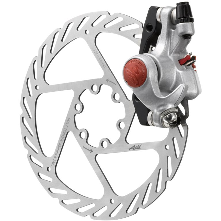 Picture of Avid BB5 Road Mechanical Disc Brake Caliper (CPS) - incl. Adapter and Disc