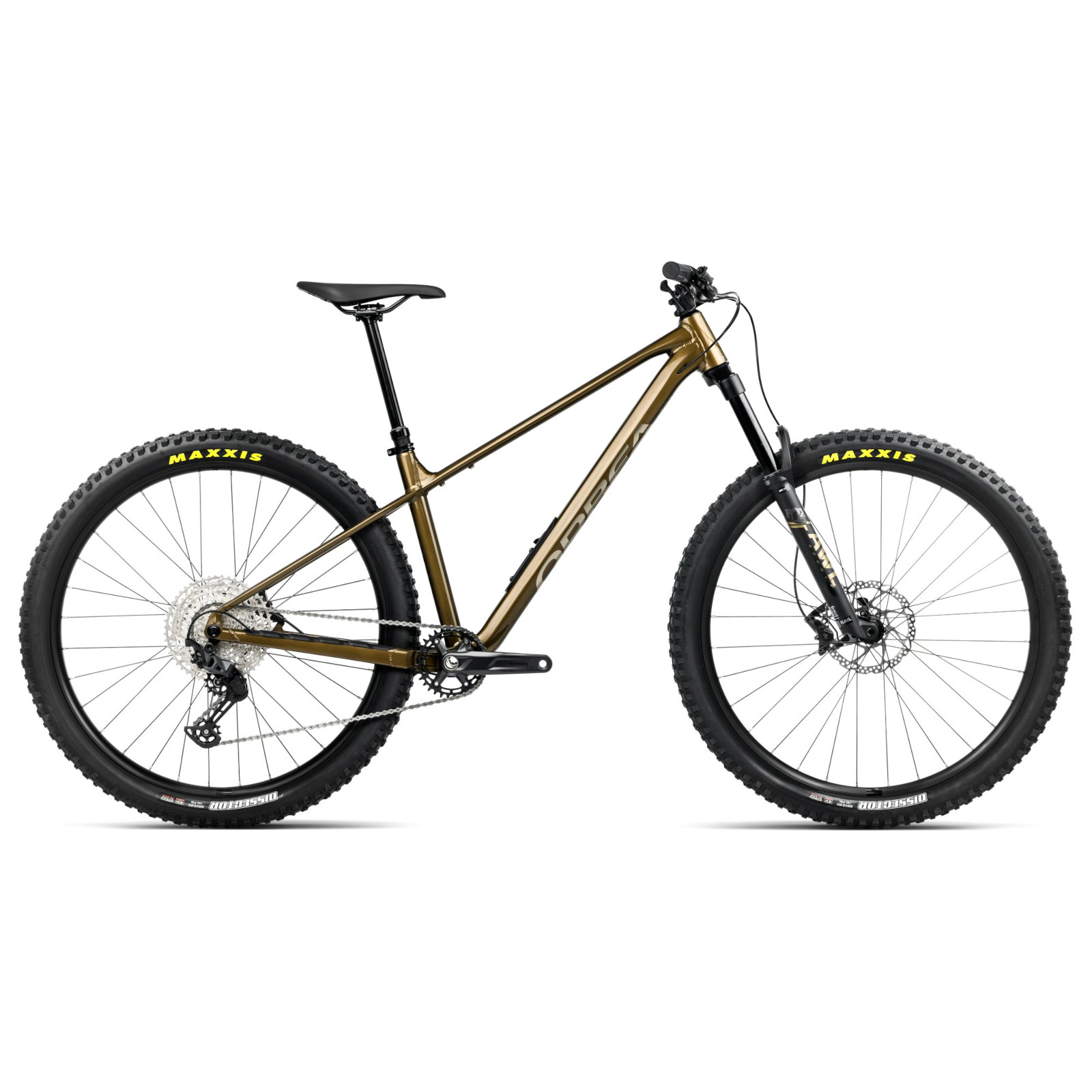 Photo produit de Orbea Vélo tout Terrain 29&quot; - LAUFEY H10 - 2025 - Metallic Olive Green - Titanium Black (gloss)