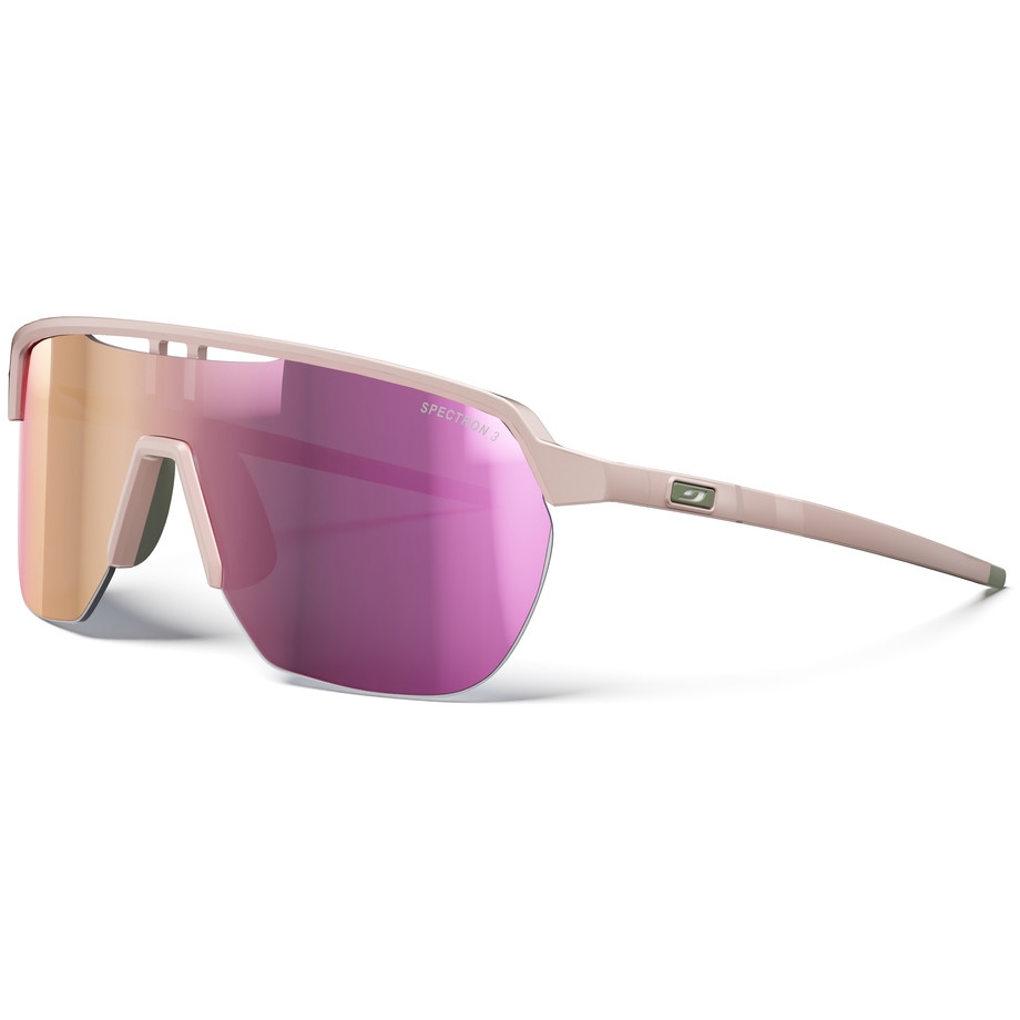 Julbo Frequency Spectron 3 Sunglasses - Pastel Pink/Green