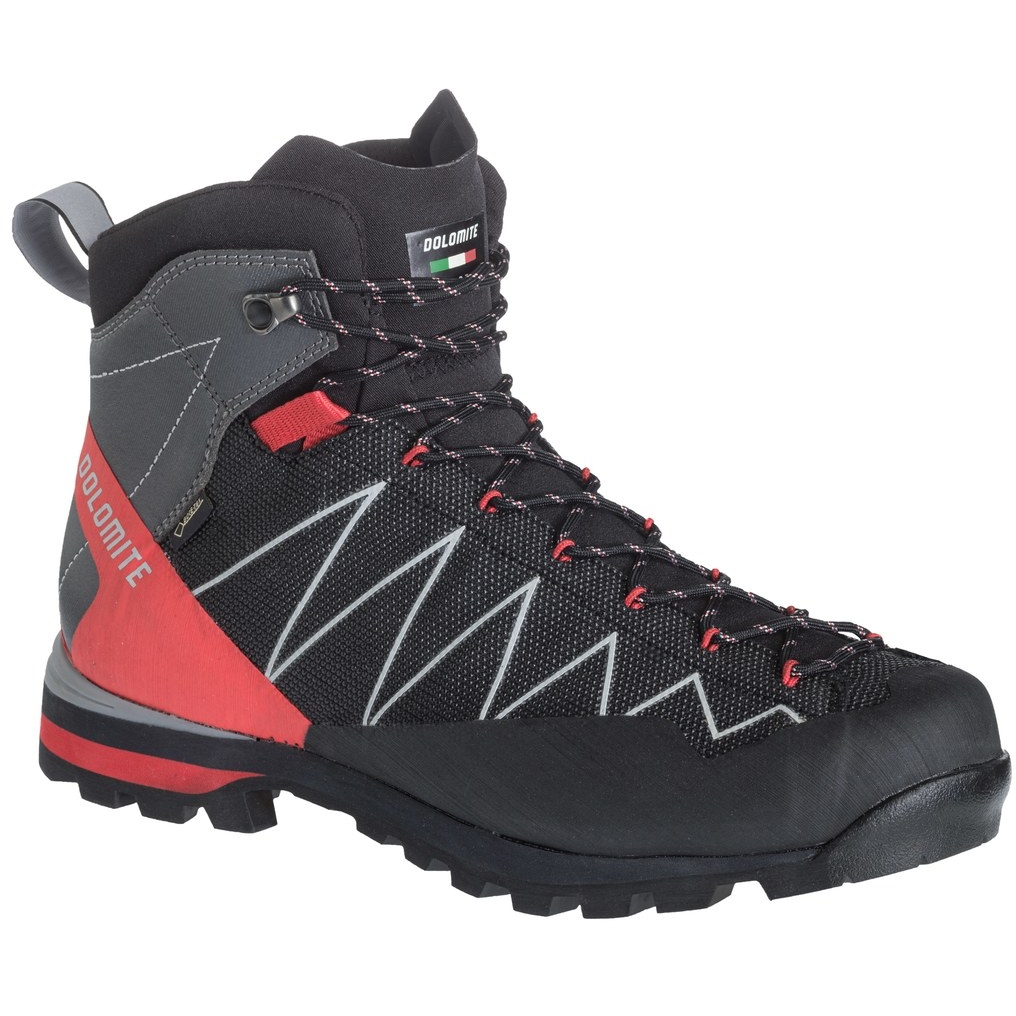 Picture of Dolomite Shoe Crodarossa Pro GTX 2.0 Shoe - Black/ Fiery Red