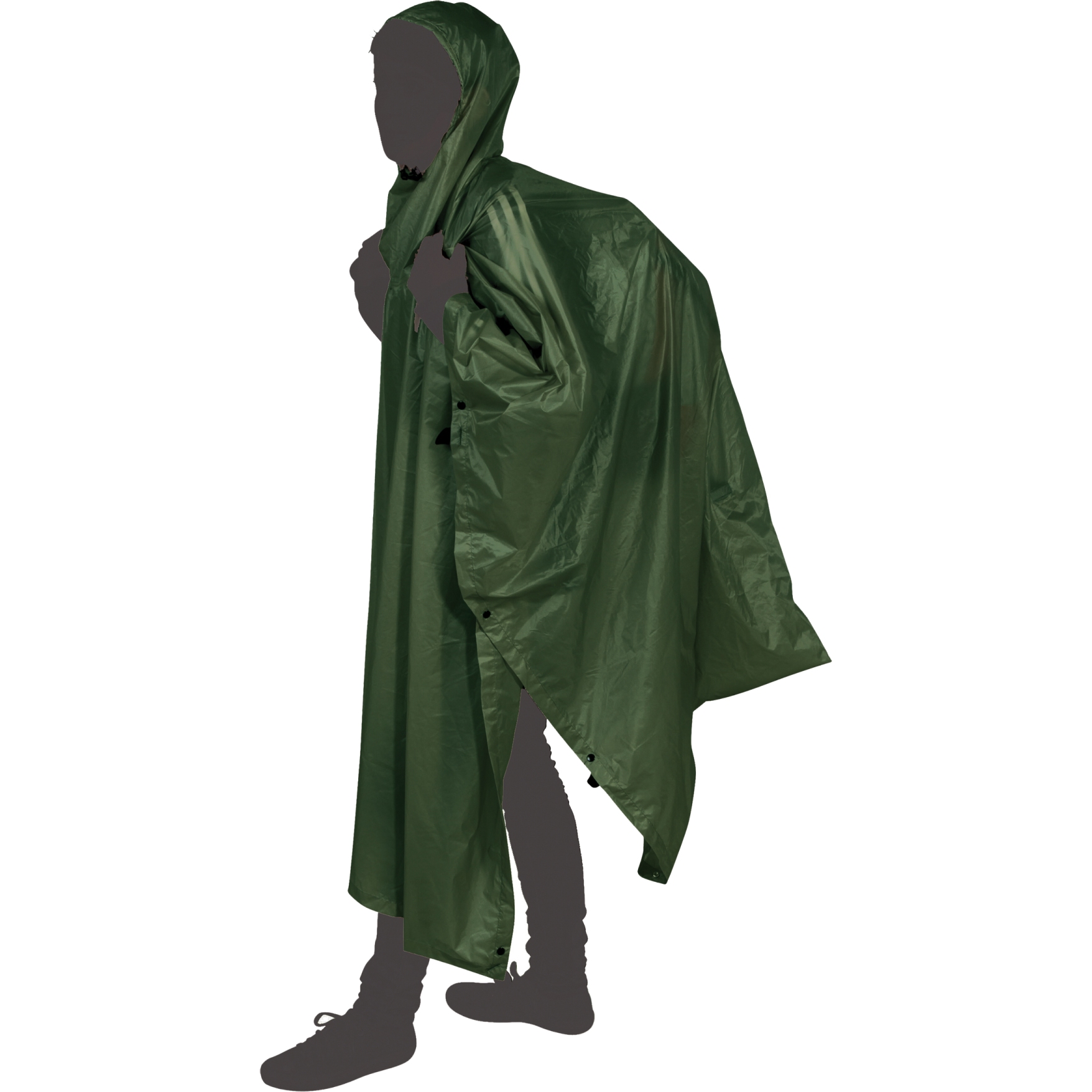 Image of Bach Tarp Poncho - willow bough green