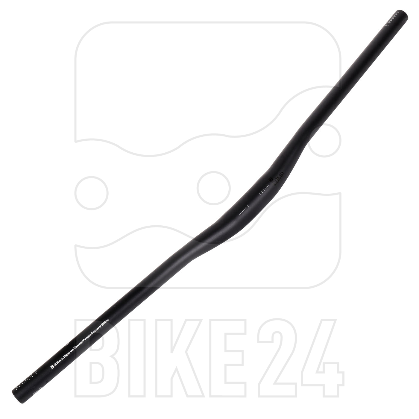 Image of Bontrager Comp MTB Bar 31,8mm 15mm Rise - black