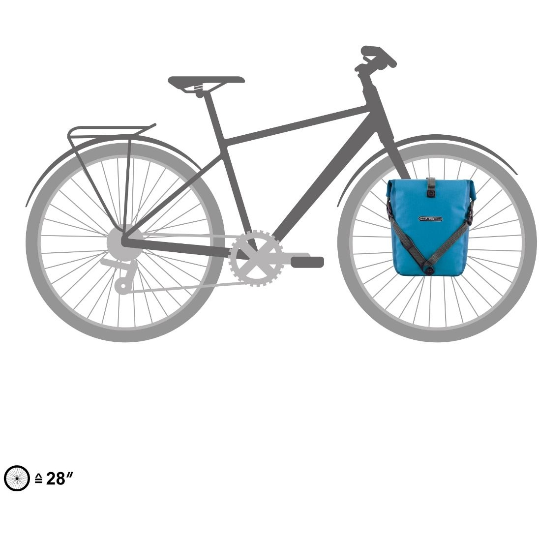ORTLIEB Sport-Roller Plus Single - QL2.1 Bike Pannier - 14.5L