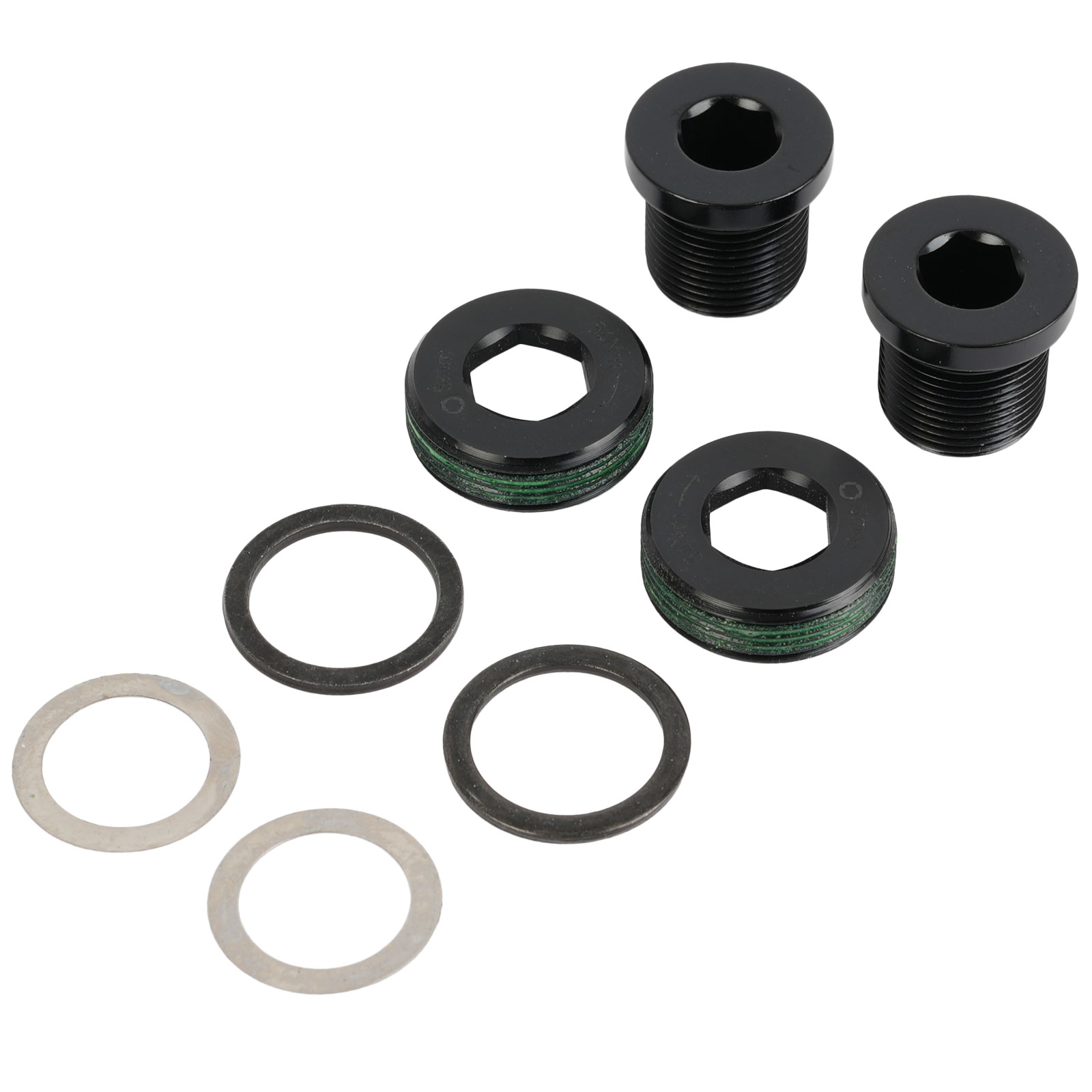 Produktbild von SRAM Kurbelschrauben Set - M15/M22 für ISIS Kurbeln - 11.6118.080.000